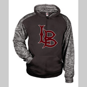 2017 Lobos Performance Heather Sleeve Hoodie