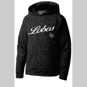 Mens/Ladies/Youth Lobos Electric Heather Fleece Hooded Pullover